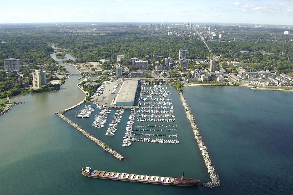 Port Credit marina harbour