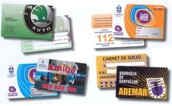 Tarjetas pvc