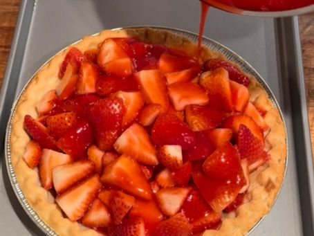 Fresh Strawberry Pie🍓