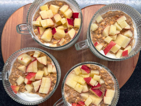 Pumpkin Chia Oat Pudding