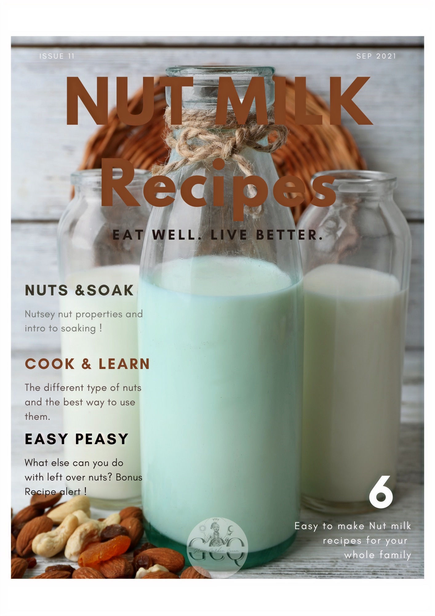 REVISTA DE RECETAS DE LECHE DE NUECES