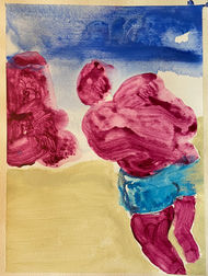 Hiina Tochihara Drowing 「scorching beach」