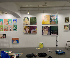 グループ展での展示風景