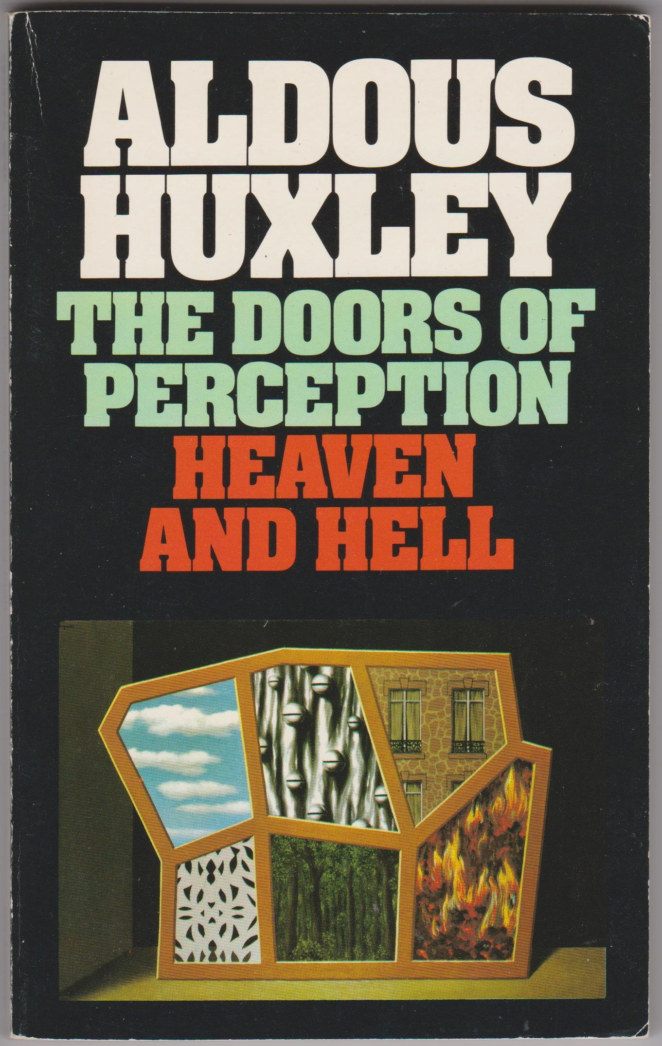 Doors of Perception and Heaven and Hell by Aldous Huxley book cover