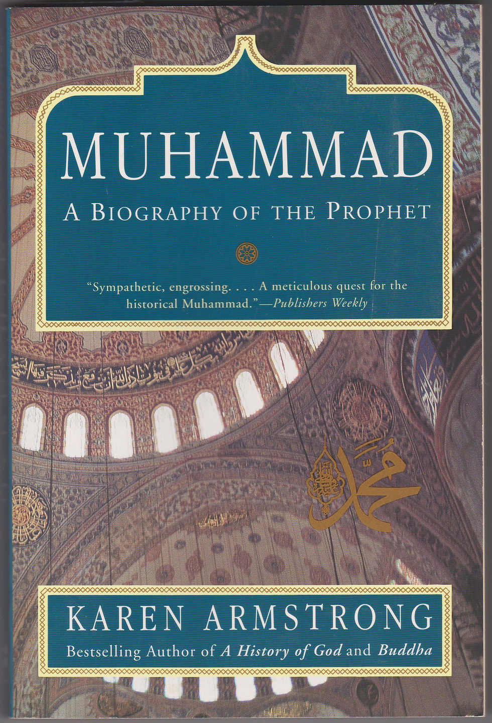 Muhammad A Biography of the Prophet by Karen Armstrong book cover from shop books