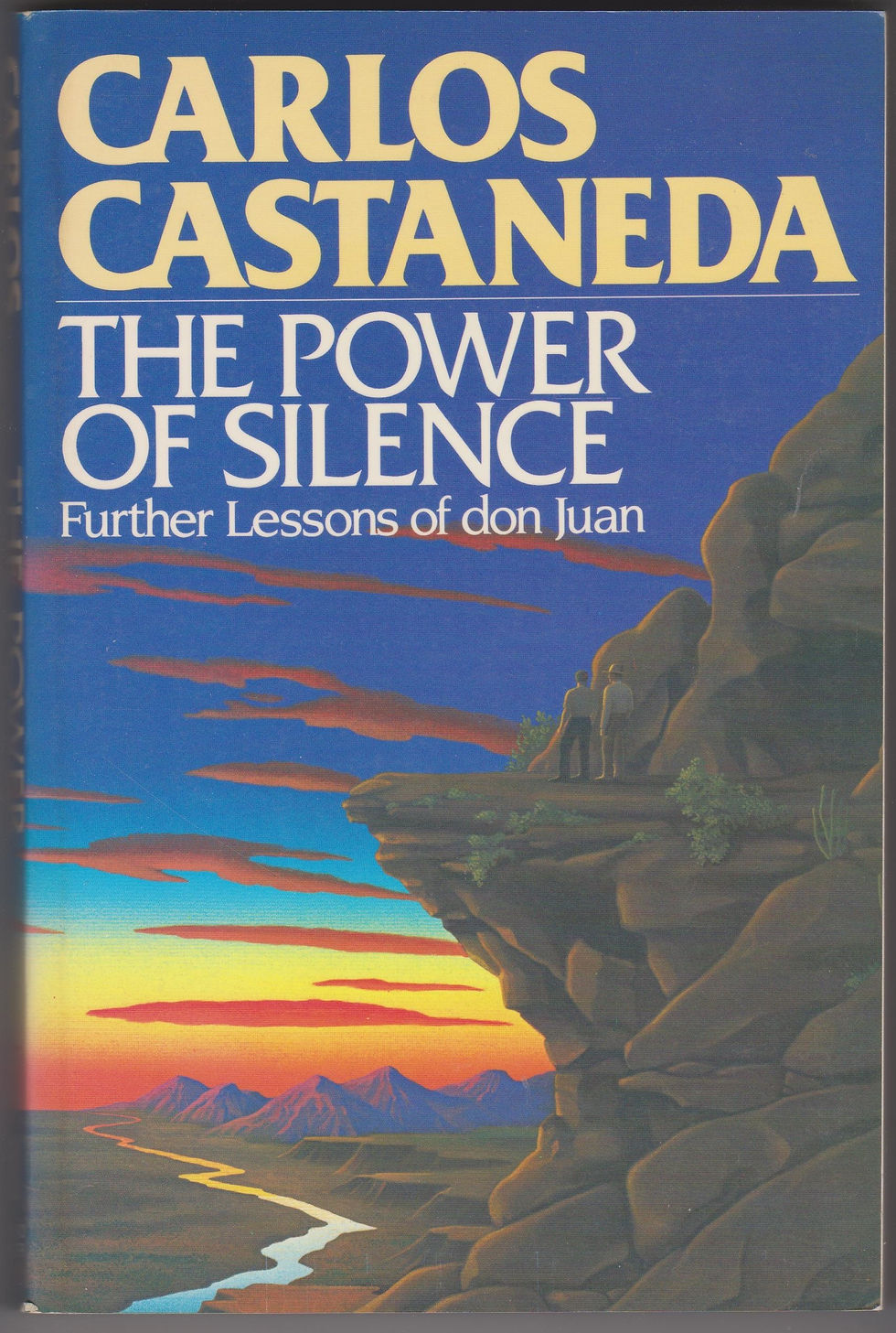 The Power of Silence by Carlos Castaneda book cover