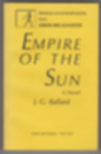 Empire of the Sun by J.G. Ballard book front cover advance uncorrected proof