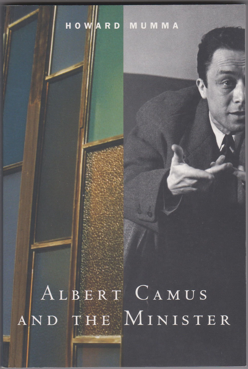 Albert Camus and the Minister by Howard Mumma book cover from www.shop-books.ca