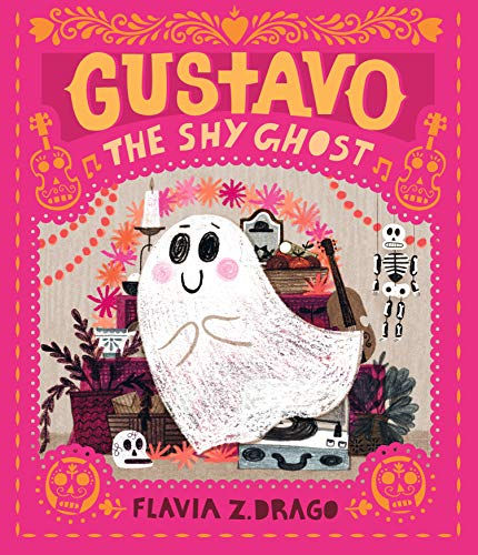 Gustavo, The Shy Ghost by Flavia Z. Drago book cover on shop books