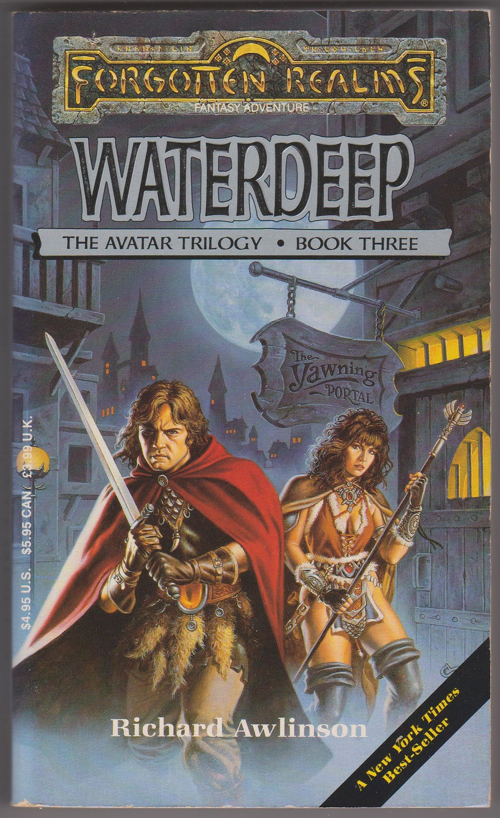 Waterdeep - Avatar Trilogy, Book 3 by Richard Awlinson book cover from shop books