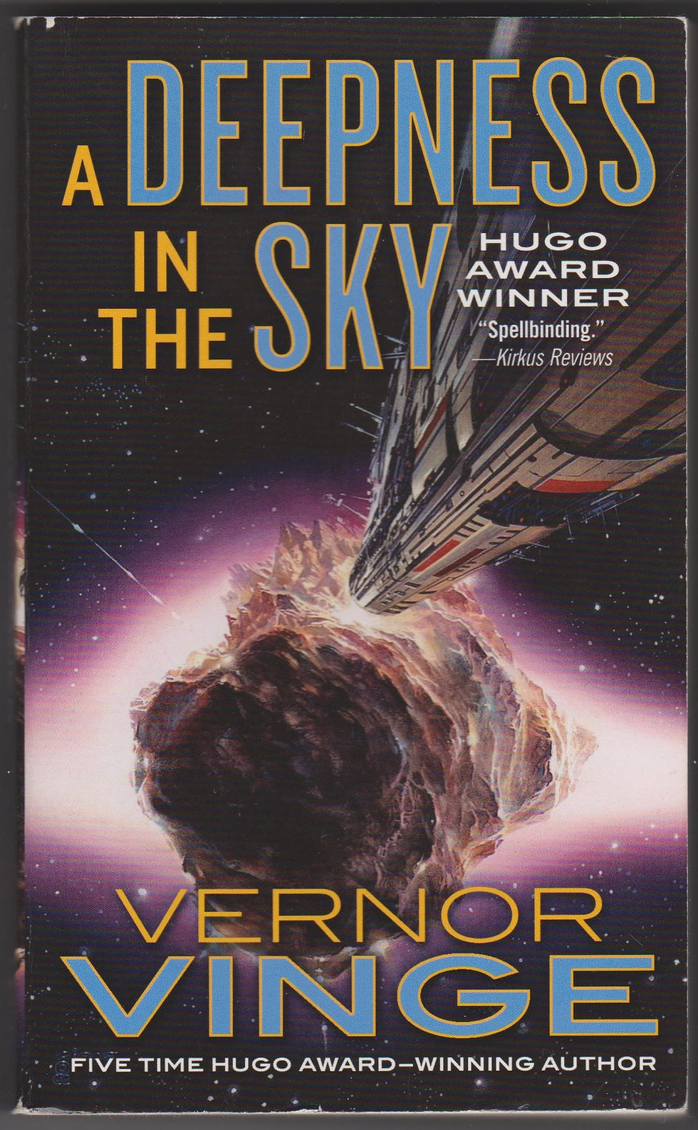 A Deepness in the Sky by Vernor Vinge book cover