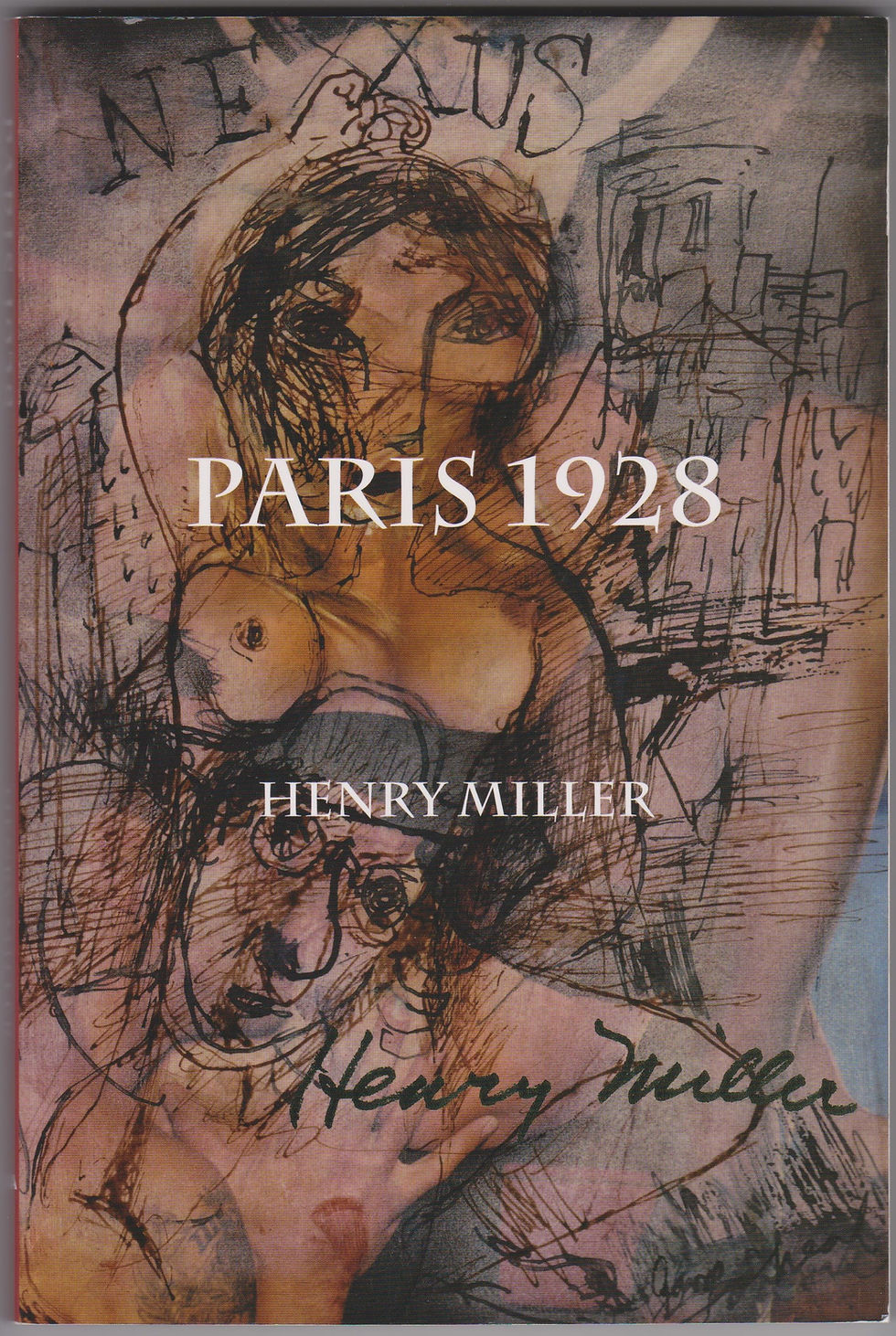 Paris 1928: Nexus II by Henry Miller book cover from shop books