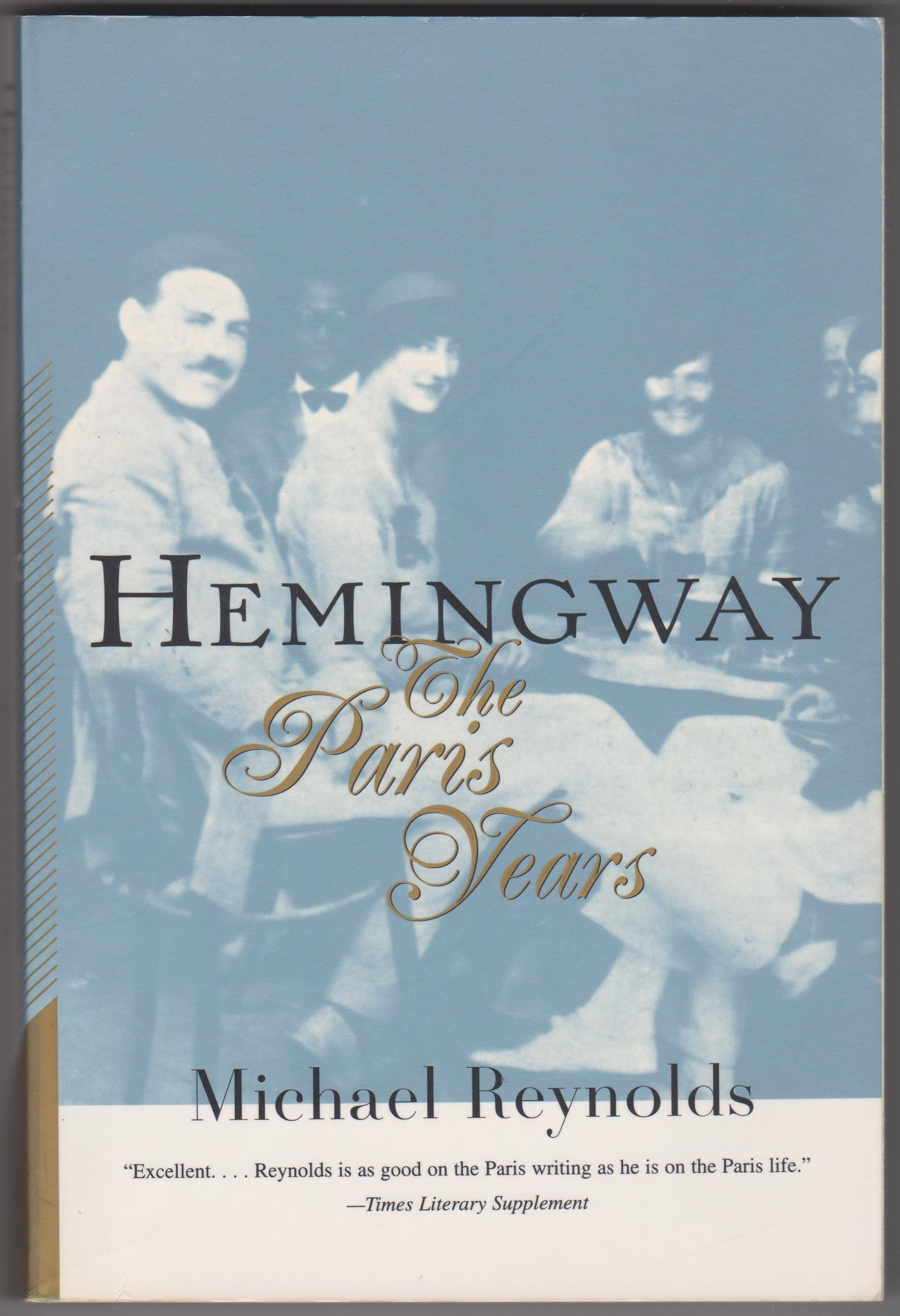 Hemingway: The Paris Years by Michael S. Reynolds book cover from shop books