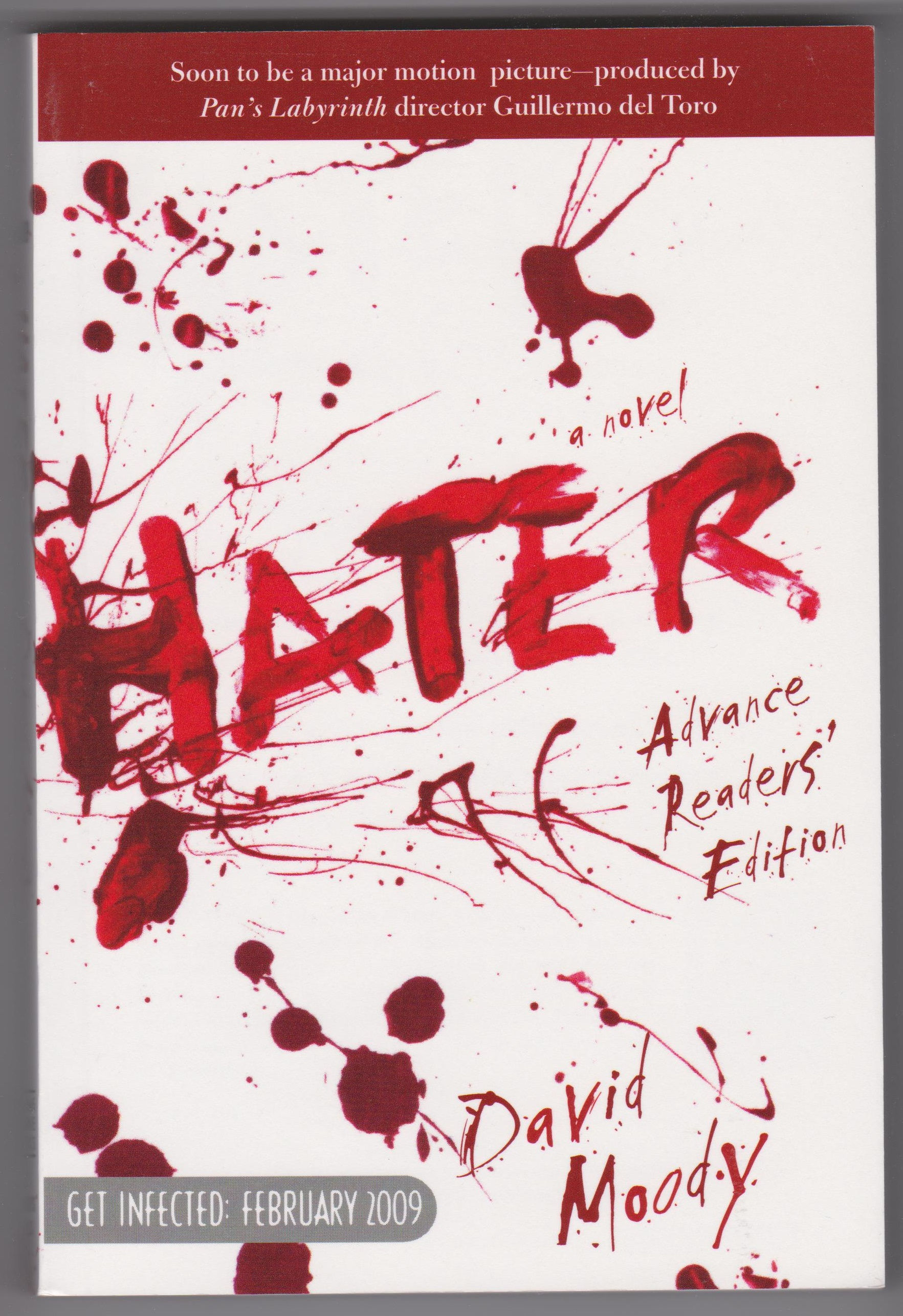 Hater by David Moody book cover