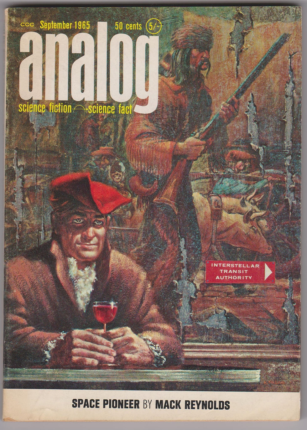 Analog: Science Fiction / Science Fact - September 1965 cover