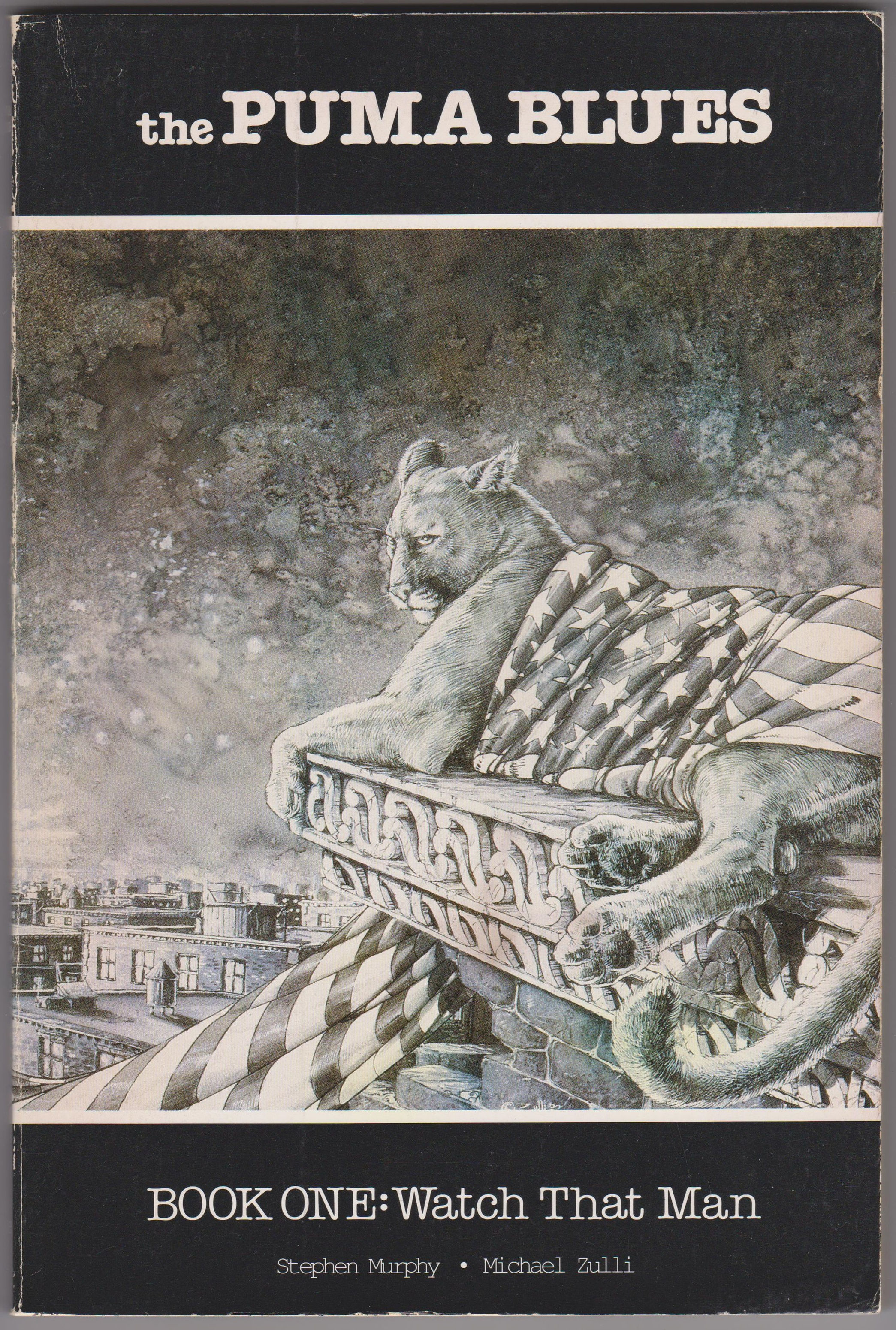 The Puma Blues 1: Watch That Man by Stephen Murphy and Michael Zulli book cover