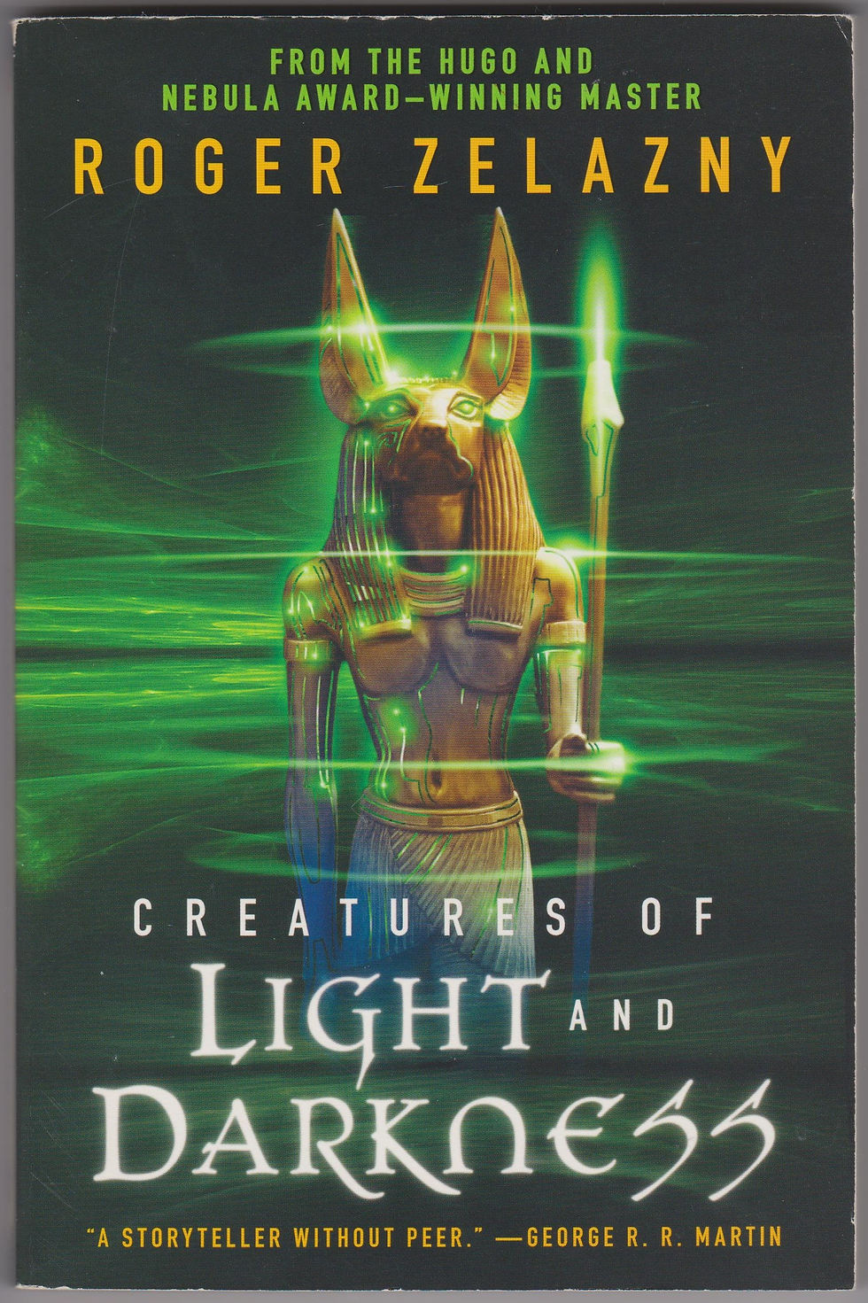 Creatures of Light and Darkness by Roger Zelazny book cover from shop books