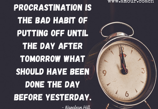 Overcoming Procrastination