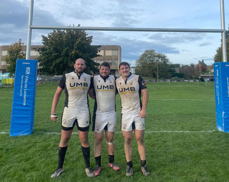 LUGANO VA ! Stade Lausanne-Rugby Lugano 15-20