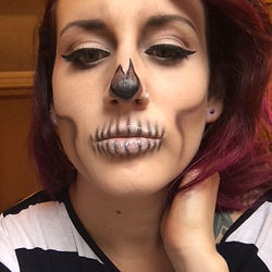 Glitter Skeleton Glam