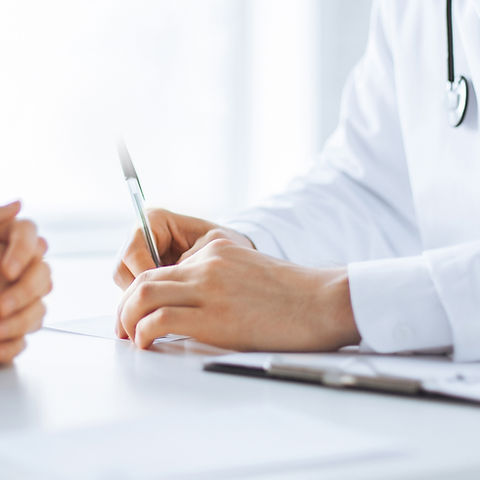 Arzt und Patient