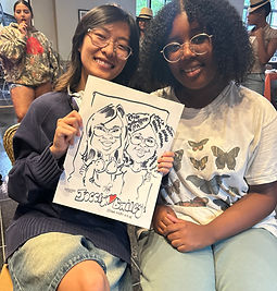 Live caricature art Baton Rouge, Louisiana