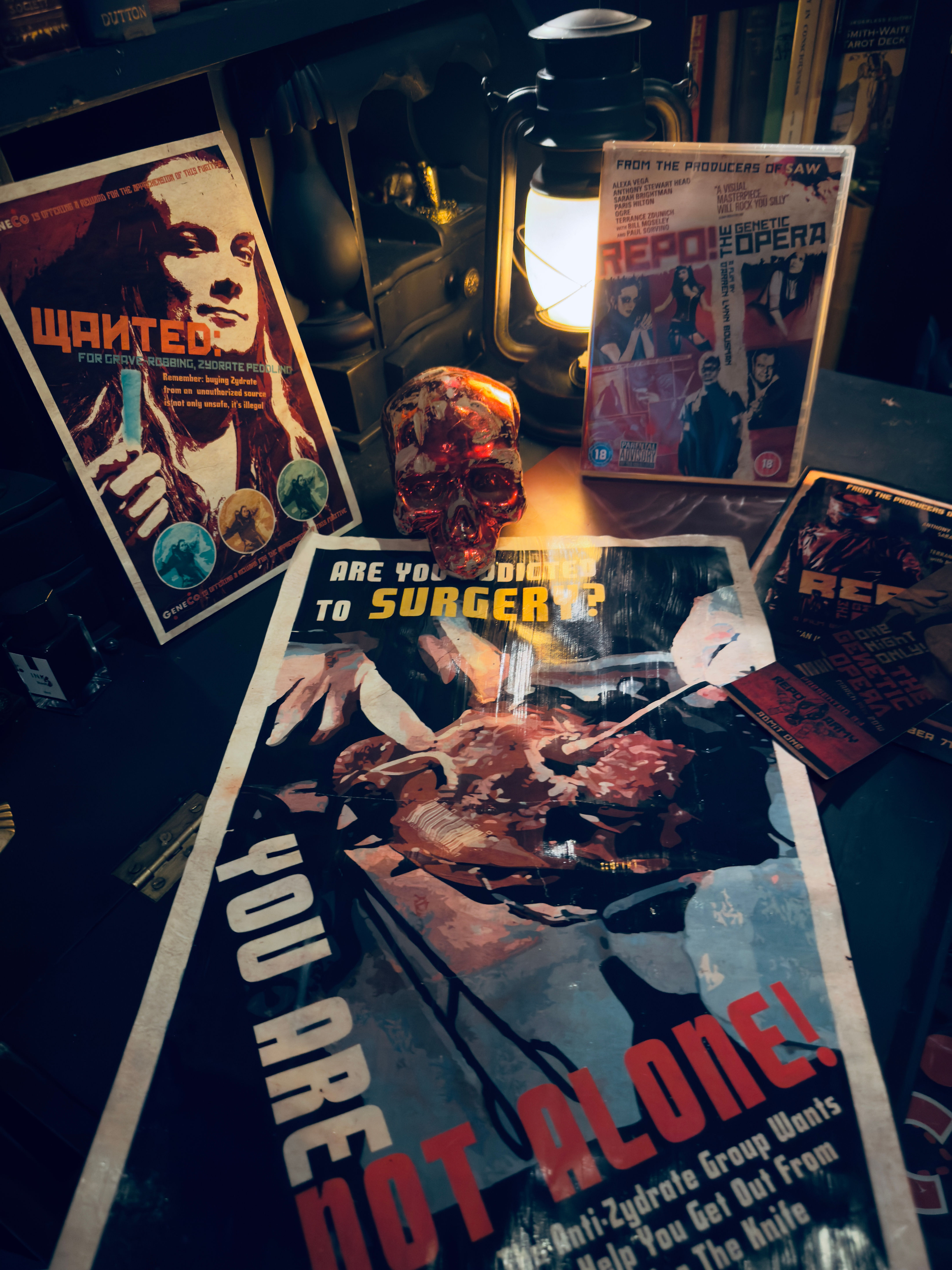 SCREEN USED ALLEY POSTER - REPO LOT!