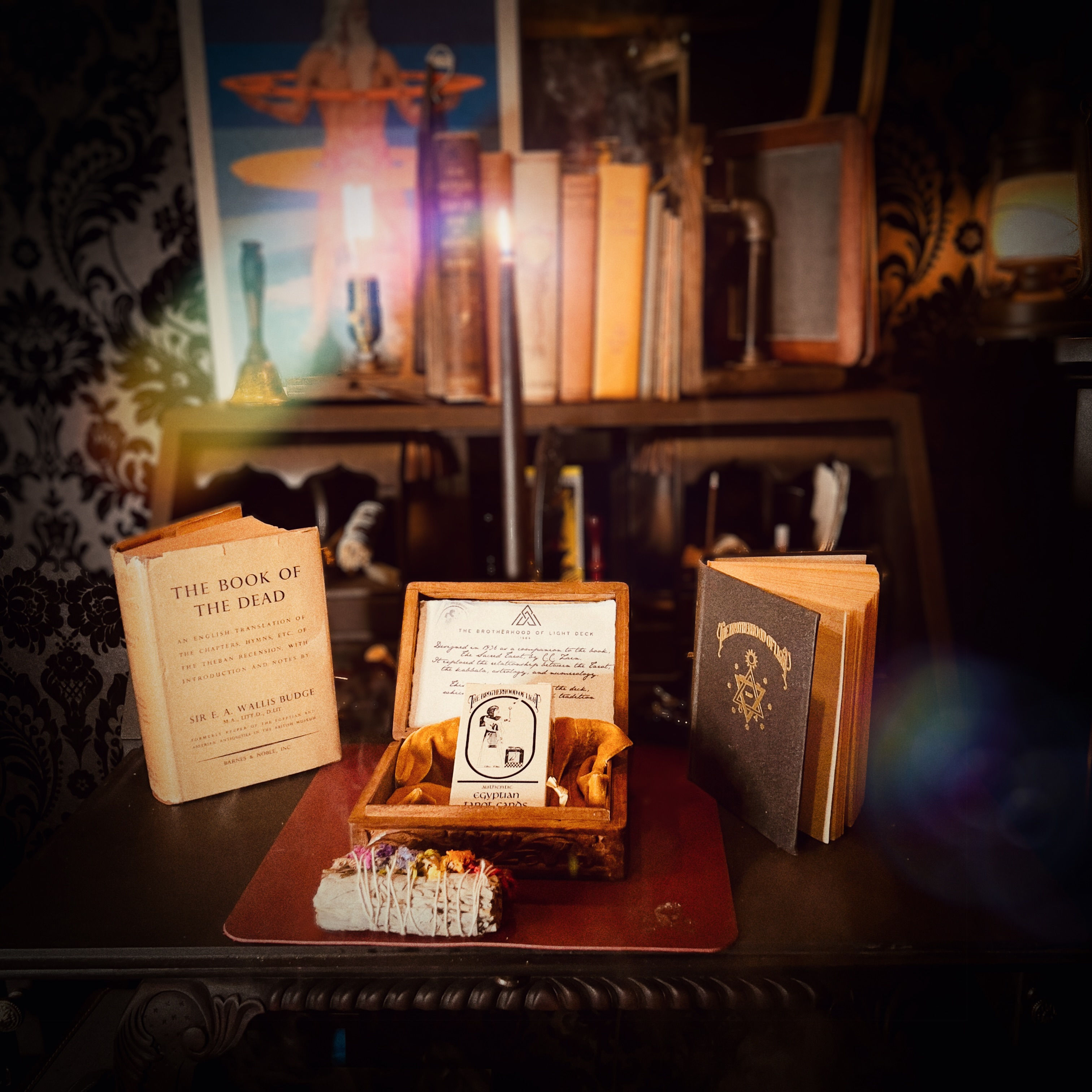 LOT 7: EGYPT TAROT & BOOK OF THE DEAD