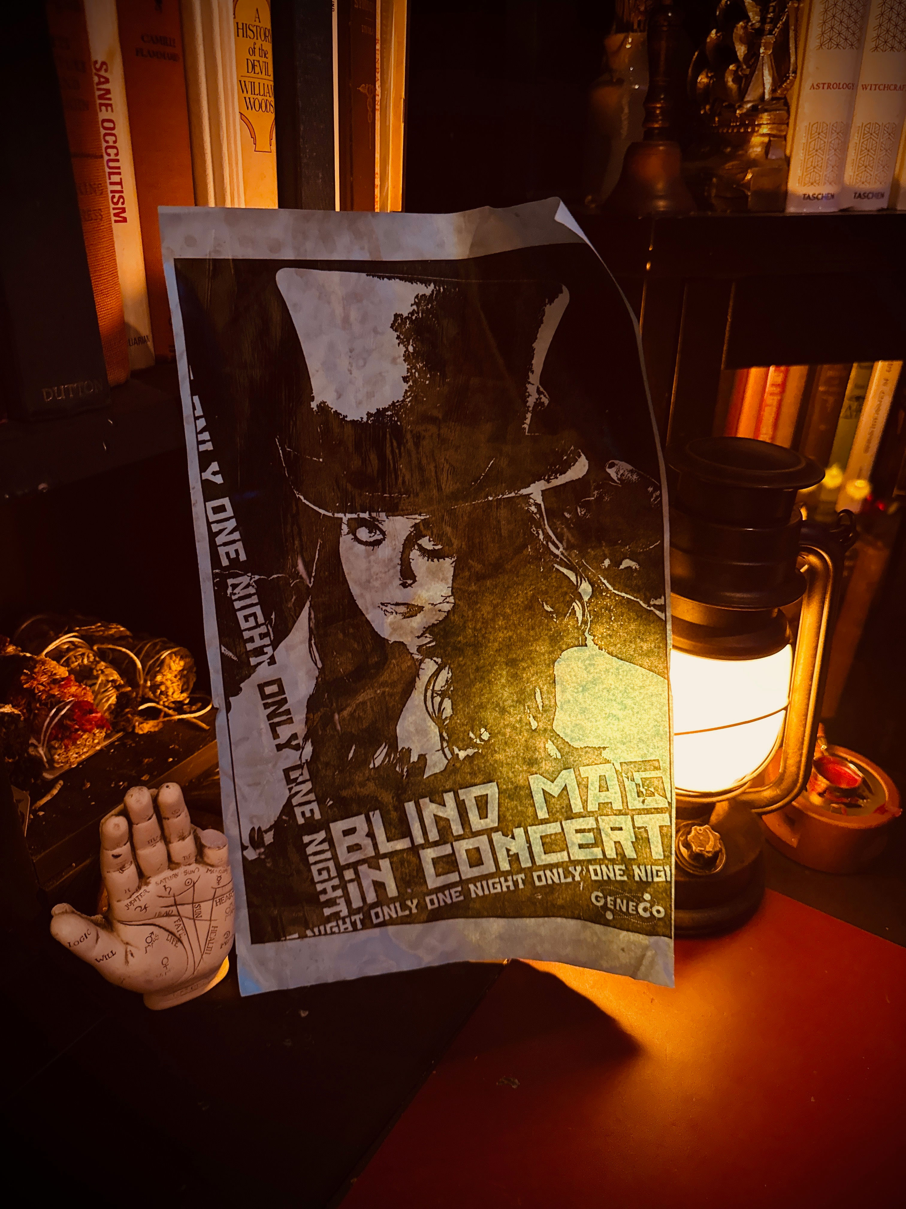 BLIND MAG Alley Way Poster: REPO!