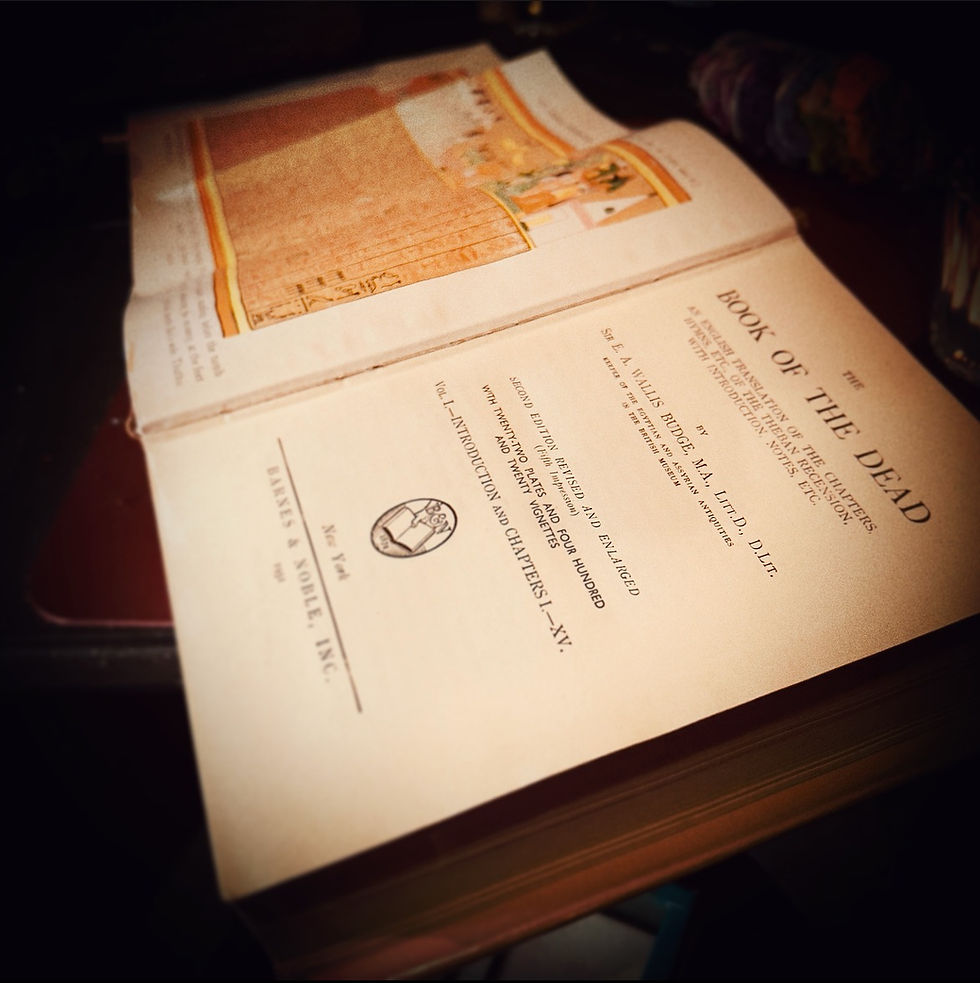 Thumbnail: LOT 7: EGYPT TAROT & BOOK OF THE DEAD