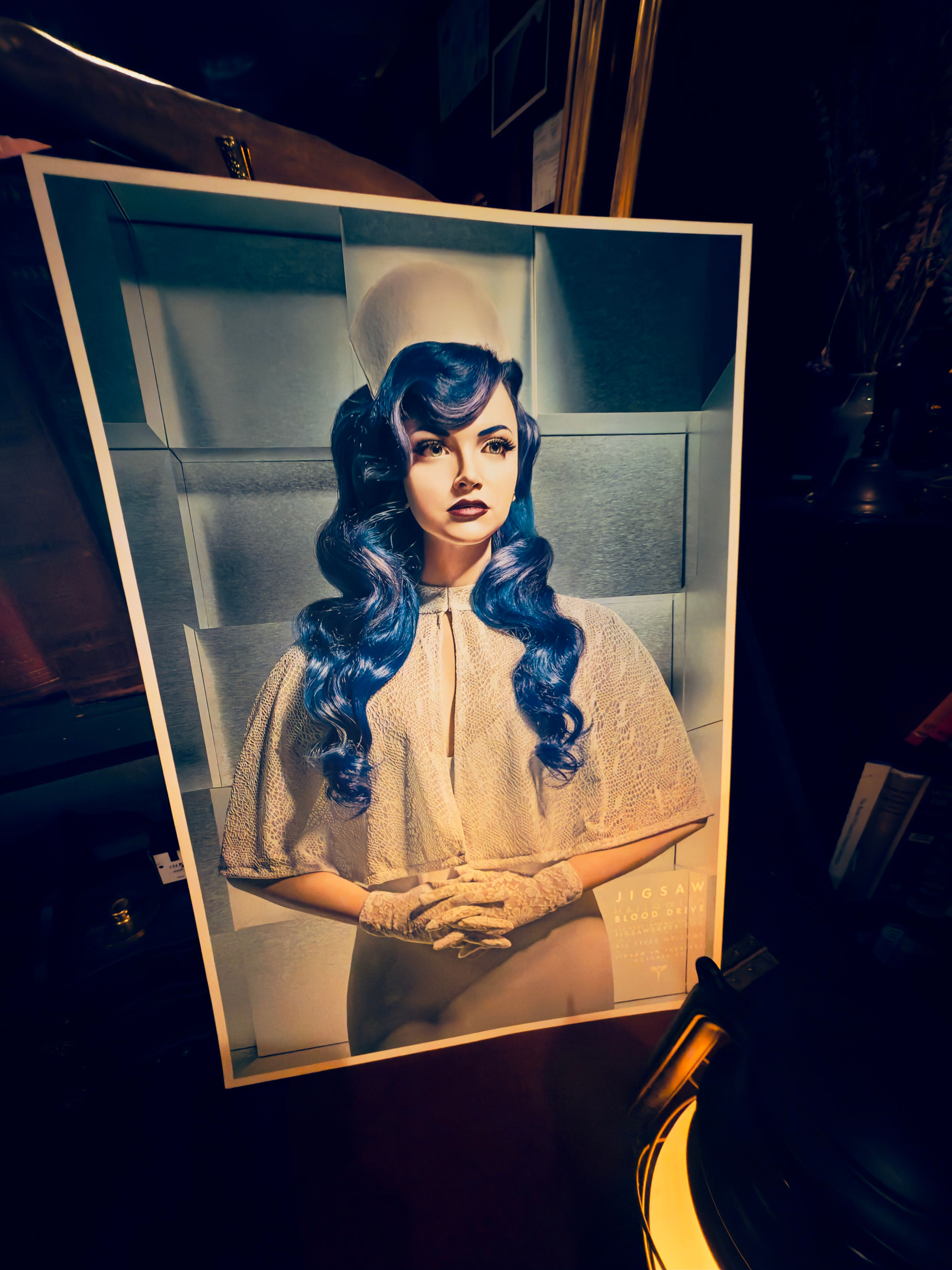 JIGSAW BLOOD DRIVE POSTER - VARIANT