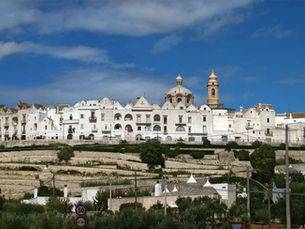 This is the silent, secret white village that looks like a forgotten labyrinth