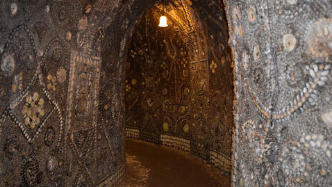 Not many people know about the secret meaning behind the 4.6 million shells in this eerie tunnel