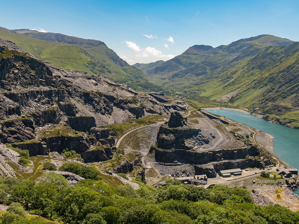 Image of Dinorwic Quarry in Wales