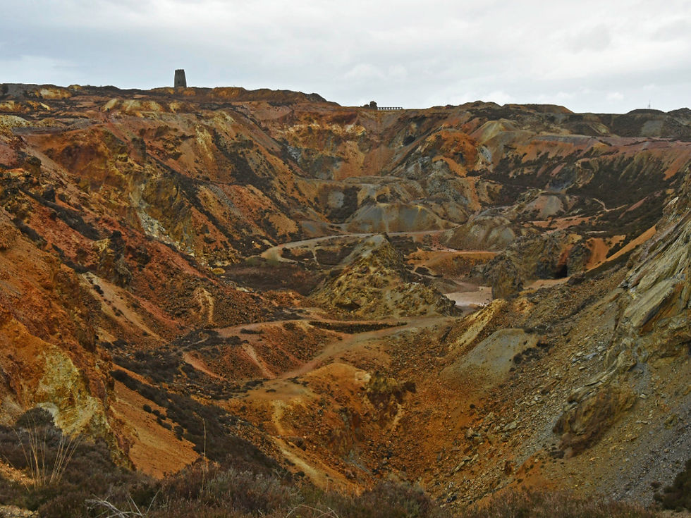 Image of Parys Mountain in Wales