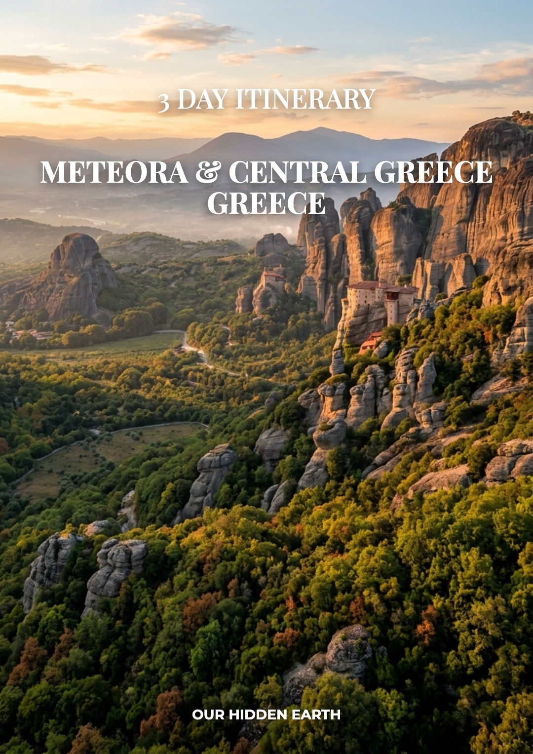 Meteora & Central Greece 3-Day Itinerary