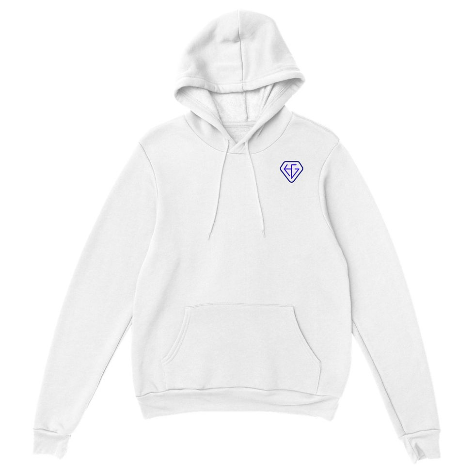 Thumbnail: Classic Let's Explore Pullover Hoodie - White