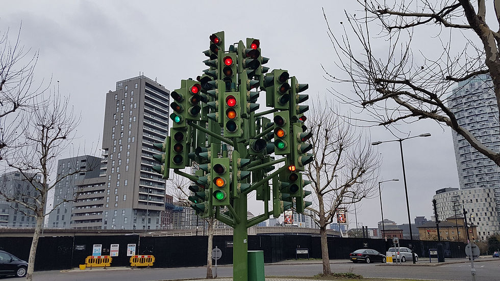 Image of Traffic Light Tree in London