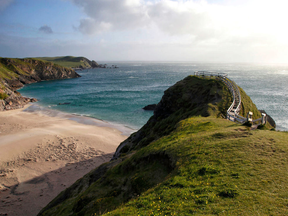 Image of Sango Bay Viewpoint in Scotland