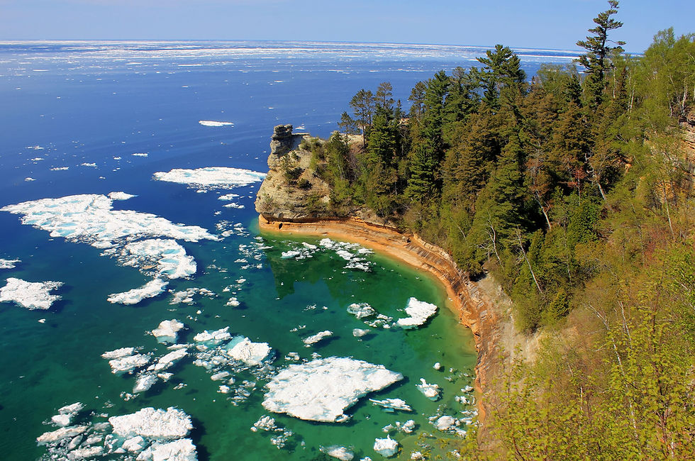 Image of Pictured Rocks National Lakeshore, Michigan