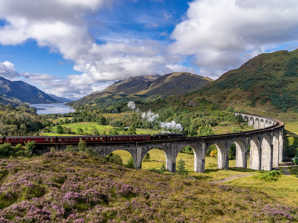 Image of Glenfinnan Viaduct in Scotland