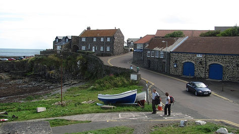 Gorgeous cobbled-street village hiding the little-known ruins of an ancient medieval castle