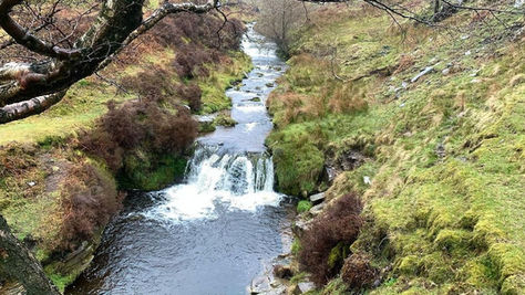 Fairbrook Waterfall | Hidden Waterfall in Peak District, England