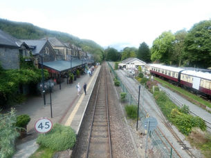 UK’s most picturesque railway line with waterfalls and castles finally reopens to passengers