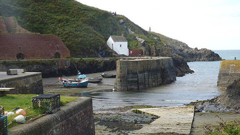 Small seaside village with just one road boasts a first class bistro and the best coastal pub