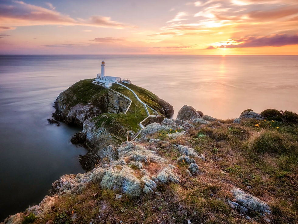 Image of South Stack Lighthouse in Wales