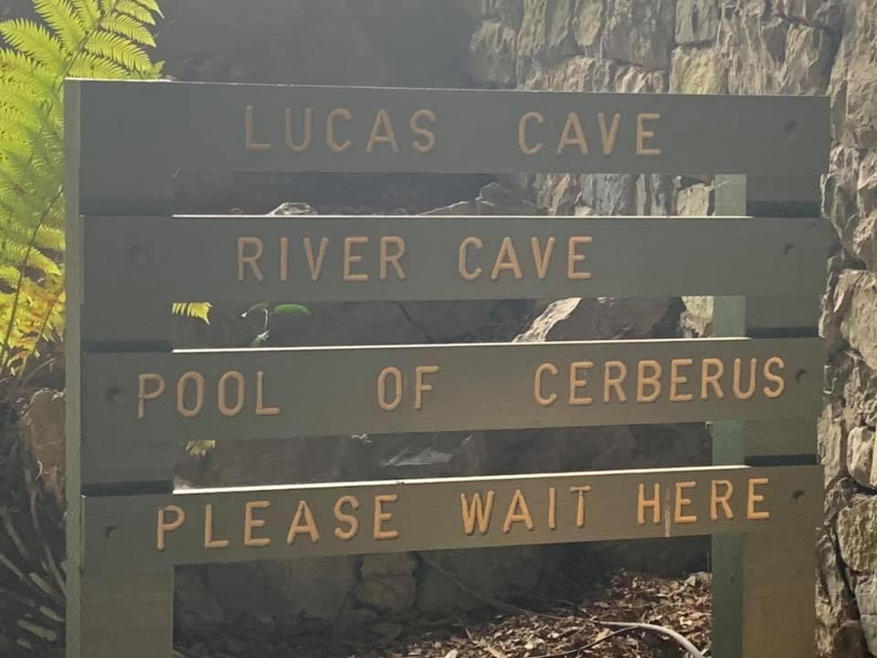 Jenolan Caves Pool Of Cerberus entrance.