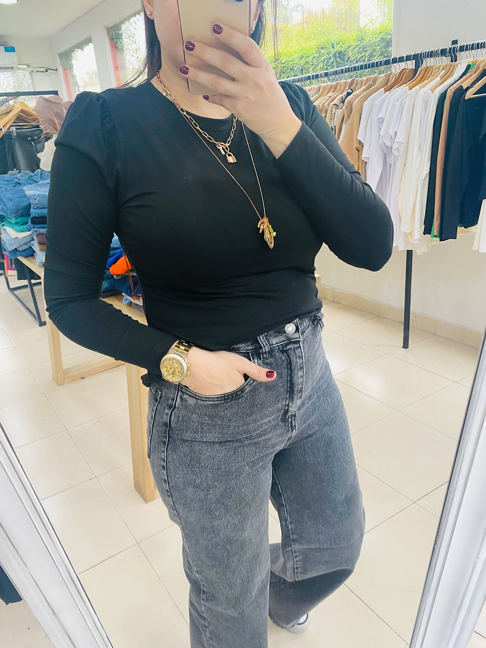 Miniatura: Jean wide leg SIMONA 💜