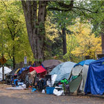 Homeless camps in Greenwich parks?