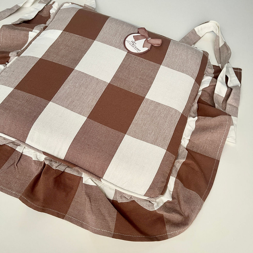 サムネイル： チェアクッションカバー Brown
